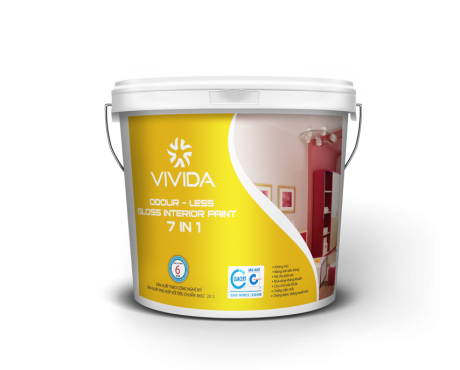 ODOUR – LESS GLOSS IN INTERIOR PAINT 7 IN 1