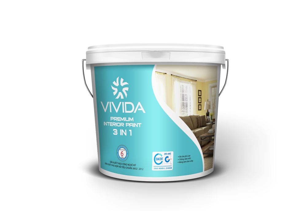 Sơn nội thất cao cấp  3 in 1